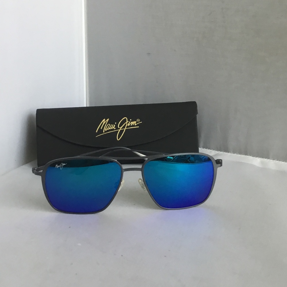 Maui Jim Beaches Reflective Blue Sunglasses